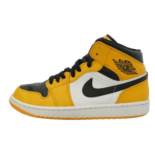 NIKE ナイキ 554724-701 Air Jordan 1 Mid Taxi エアジョーダン1 ミッド タクシー スニーカー マルチカラー系 27cm【中古】