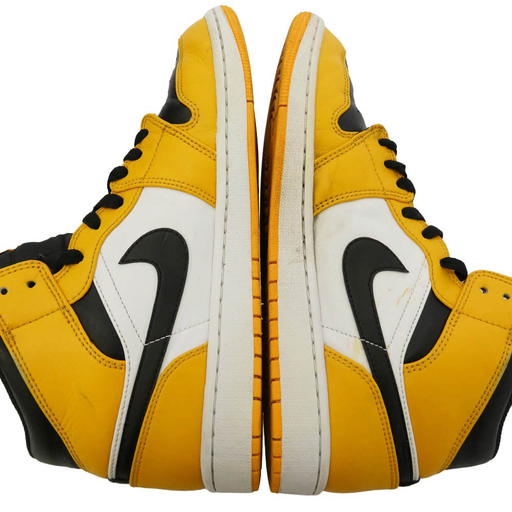 NIKE ナイキ 554724-701 Air Jordan 1 Mid Taxi エアジョーダン1 ミッド タクシー スニーカー マルチカラー系 27cm【中古】