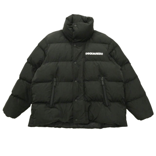 DSQUARED2 ディースクエアード S71AN0505S5335390058 Puffer Jacket パファー ジャケット ブラック系 42【中古】