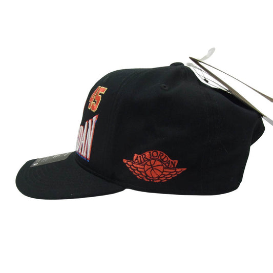 SAINT MICHAEL セントマイケル NIKE AIR JORDAN ナイキ ジョーダン IO7950-010 JORDAN PRO S FB STM CAP ジョーダン プロ ロゴ キャップ 帽子 ブラック系 M/L【美品】【中古】