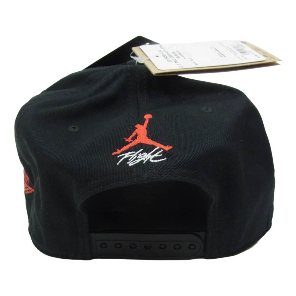 SAINT MICHAEL セントマイケル NIKE AIR JORDAN ナイキ ジョーダン IO7950-010 JORDAN PRO S FB STM CAP ジョーダン プロ ロゴ キャップ 帽子 ブラック系 M/L【美品】【中古】