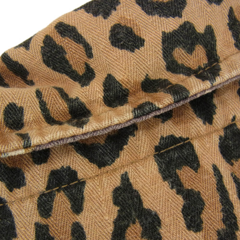 Needles ニードルス EJ105 Reversible Field Jacket Cotton Herringbone Print リバーシブル フィールド ジャケット カモフラージュ 迷彩 レオパード 柄 マルチカラー系 S【中古】