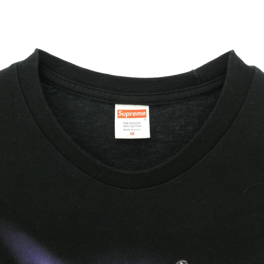 Supreme シュプリーム 20AW Clientele Tee クライアンテル グラフィック プリント コットン 半袖 Tシャツ カットソー ブラック系 M【中古】