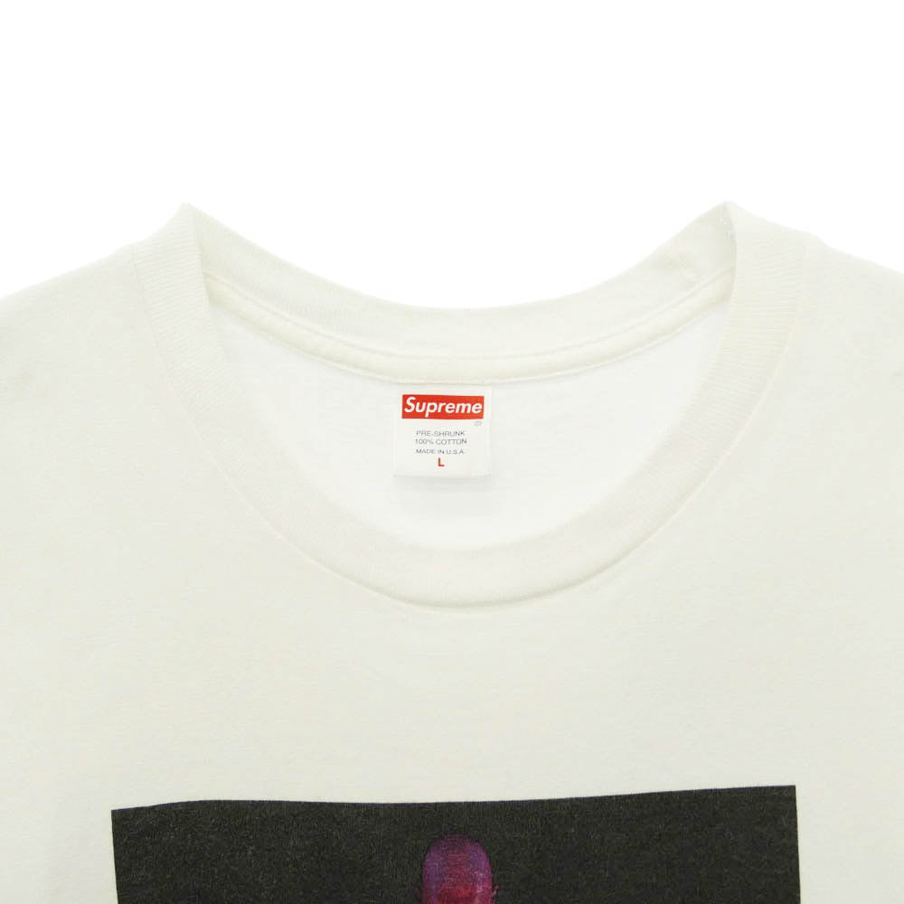 Supreme シュプリーム 20SS Tupac Hologram Tee ツーパック ホログラム グラフィック プリント 半袖 Tシャツ カットソー ホワイト系 L【中古】