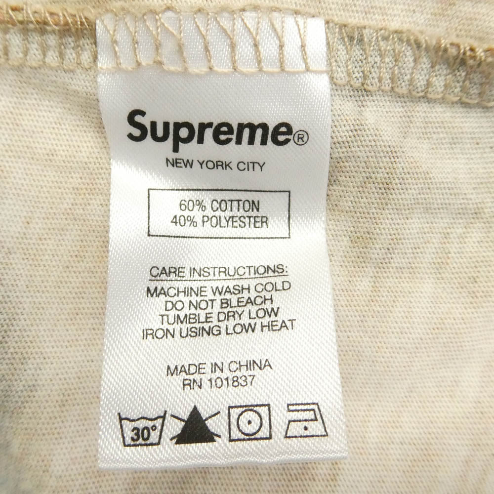 Supreme シュプリーム Biggie S/S Top ビギー フォト グラフィック プリント コットン ブレンド ジャージー 半袖 Ｔシャツ カットソー マルチカラー系 M【中古】
