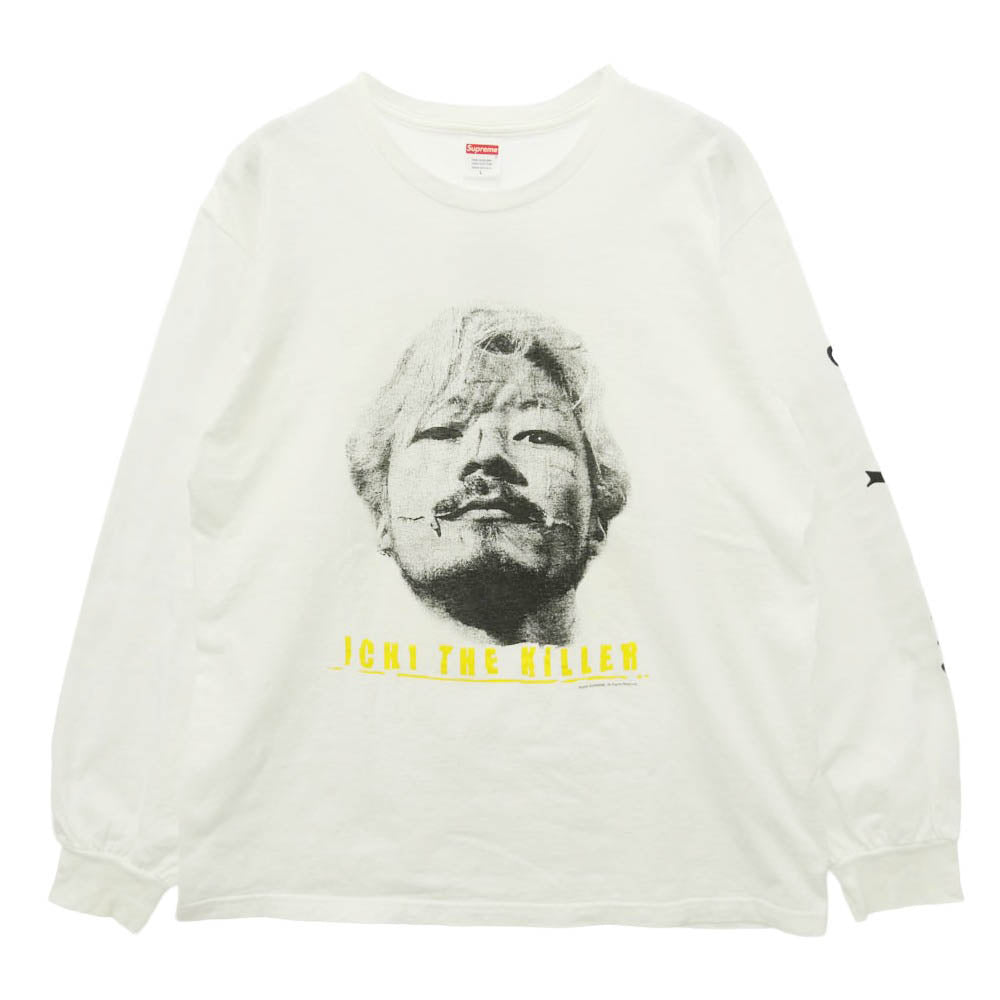 Supreme シュプリーム 20SS Ichi The Killer L/S Tee イーチーザキラー 殺し屋1 グラフィック プリント 長袖 Tシャツ カットソー ロンT ホワイト系 L【中古】