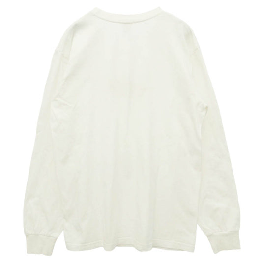 Supreme シュプリーム 20AW Box Logo L/S Tee ボックスロゴ コットン 長袖 Tシャツ カットソー ロンT ホワイト系 L【中古】