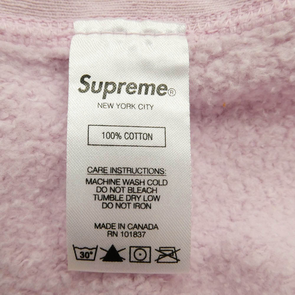 Supreme シュプリーム 21SS KAWS Chalk Logo Hooded Sweatshirt カウズ チョーク ロゴ フーデッド プルオーバー スウェットシャツ フーディー パーカー M【中古】