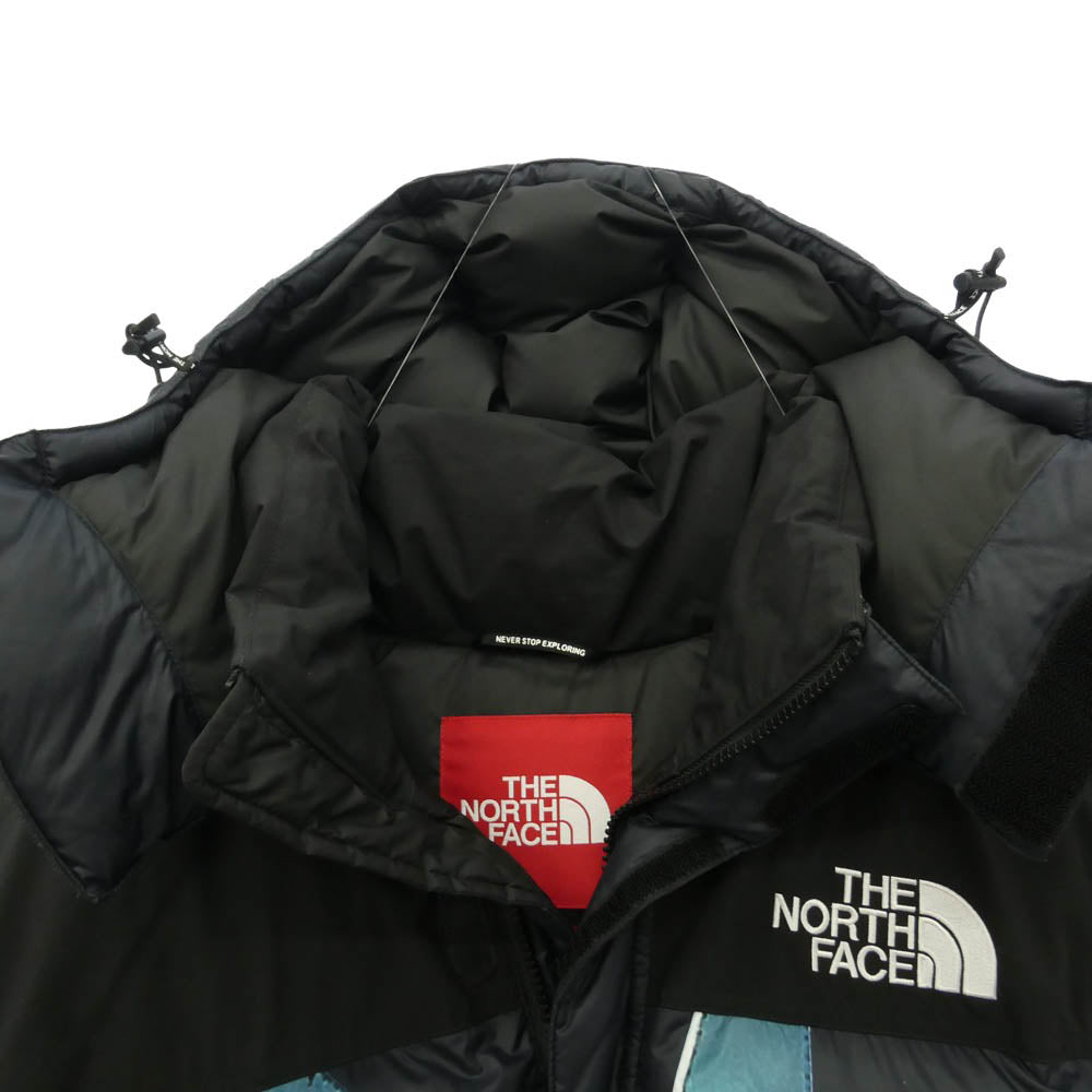 Supreme シュプリーム THE NORTH FACE ノースフェイス 19AW ND91901I × Statue of Liberty Baltoro Jacket 自由の女神 グラフィック プリント ジップアップ バルトロ ダウンジャケット マルチカラー系 M【中古】