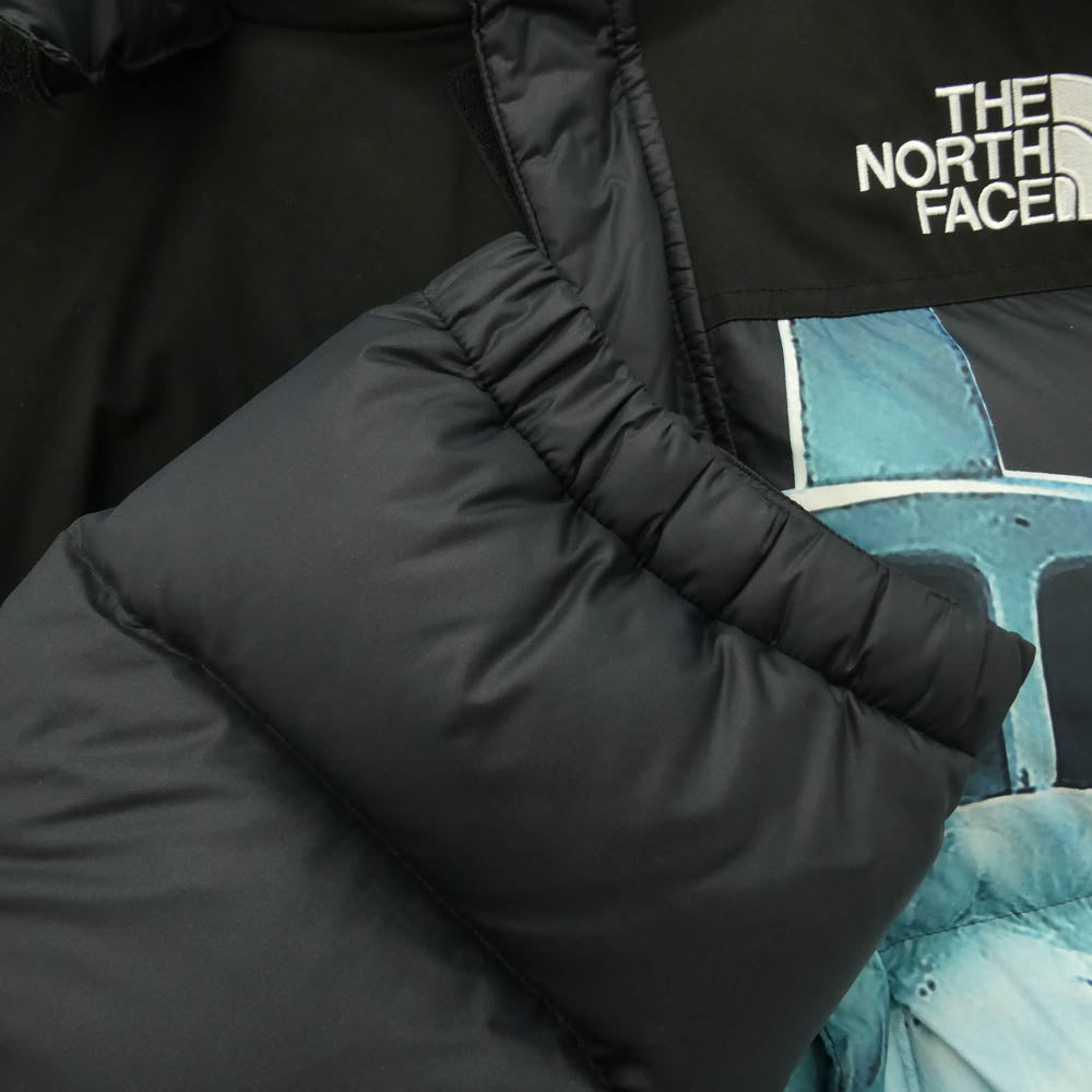 Supreme シュプリーム THE NORTH FACE ノースフェイス 19AW ND91901I × Statue of Liberty Baltoro Jacket 自由の女神 グラフィック プリント ジップアップ バルトロ ダウンジャケット マルチカラー系 M【中古】