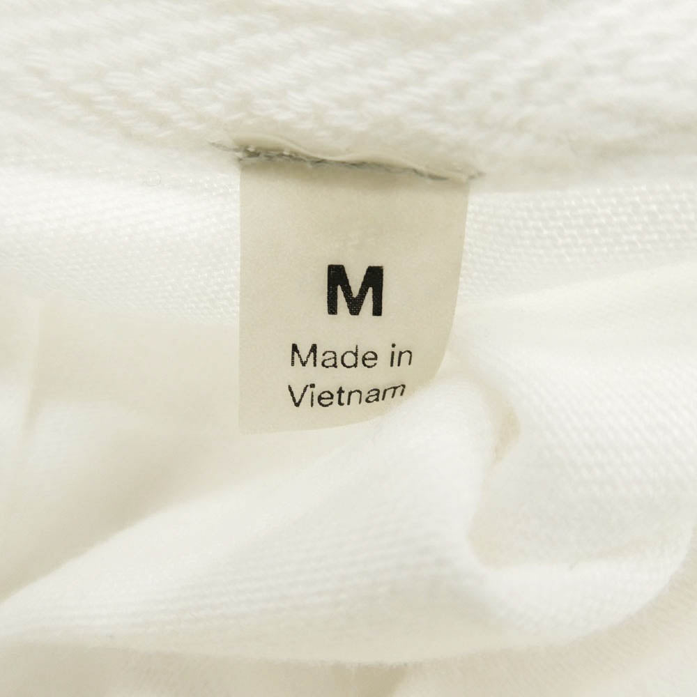 FEAR OF GOD フィアオブゴッド ESSENTIALS エッセンシャルズ ラバーロゴ 半袖 Tシャツ ホワイト系 M【中古】