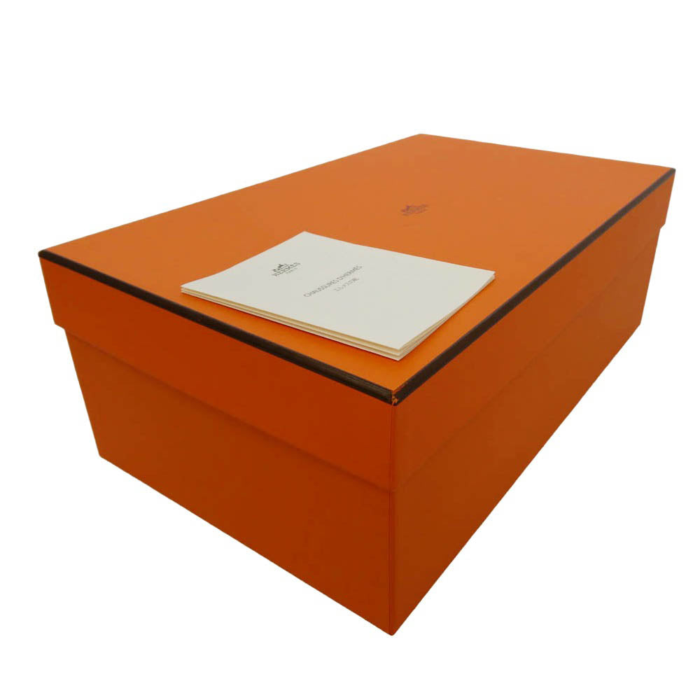 HERMES エルメス Game ゲーム ケリーバックル レザースリッポン スニーカー ブラック系 35【中古】