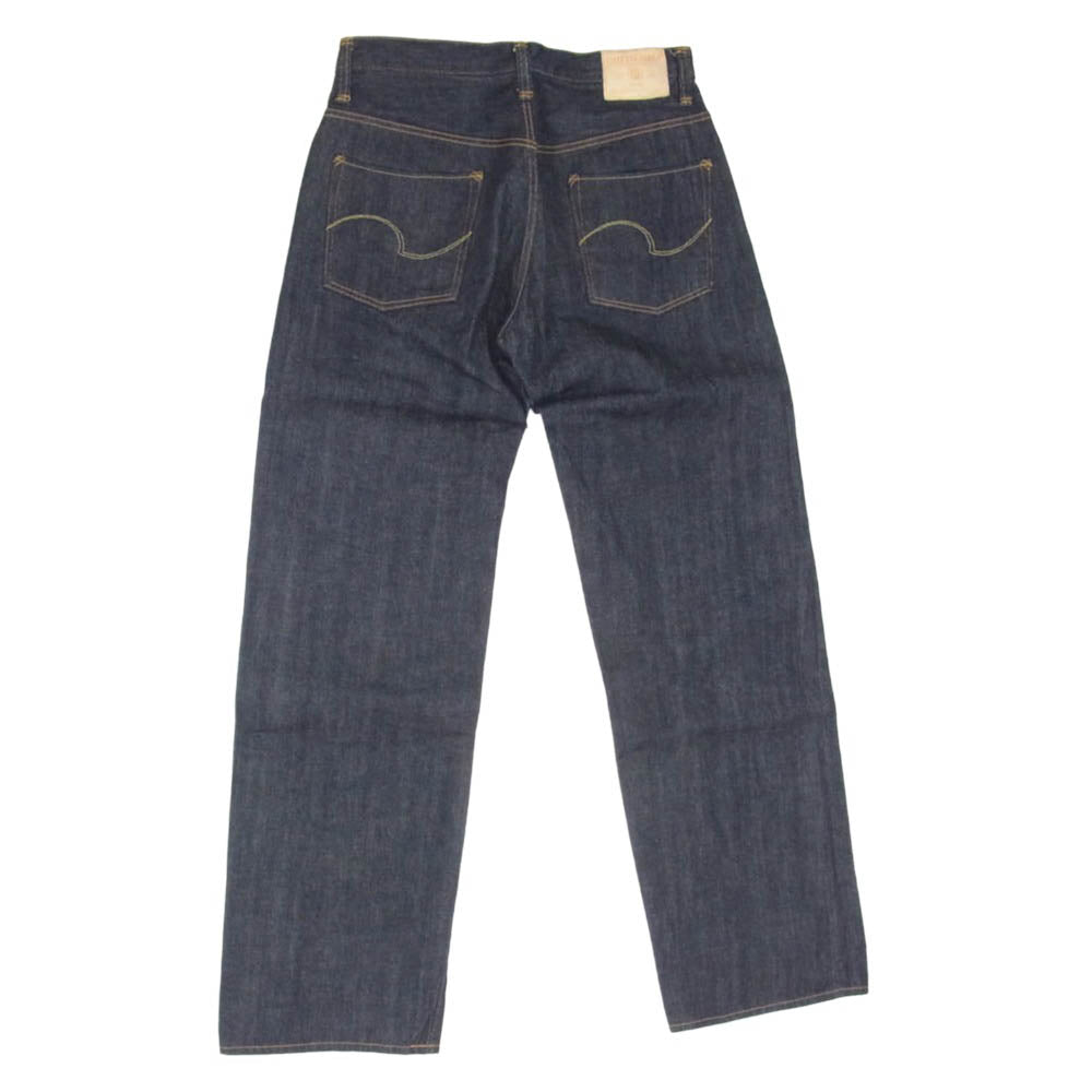 ONI DENIM 鬼デニム ONI900HM-60XX 12oz ハンドメイド ジーンズ ワイドストレート デニム パンツ W32 インディゴブルー系 32【極上美品】【中古】