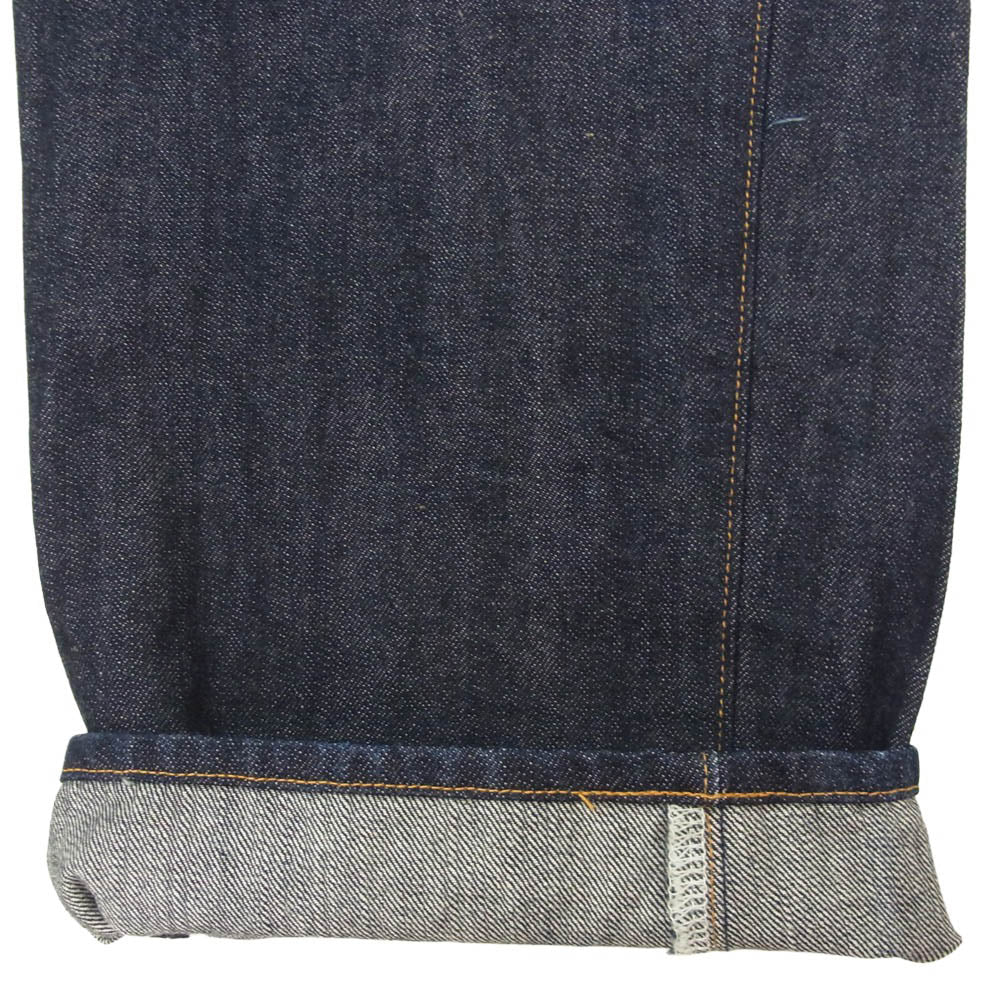 ONI DENIM 鬼デニム ONI900HM-60XX 12oz ハンドメイド ジーンズ ワイドストレート デニム パンツ W32 インディゴブルー系 32【極上美品】【中古】
