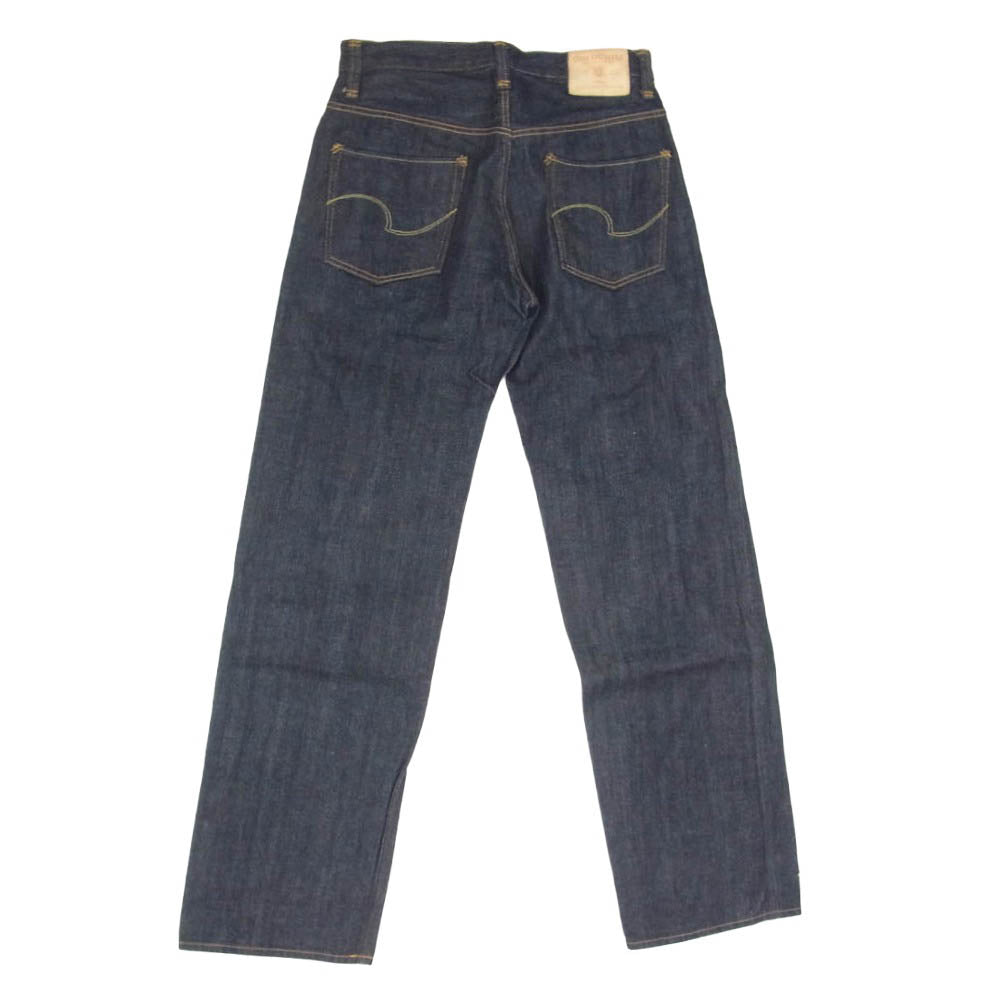 ONI DENIM 鬼デニム ONI900HM-60XX 12oz ハンドメイド ジーンズ ワイドストレート デニム パンツ インディゴブルー系 30【極上美品】【中古】