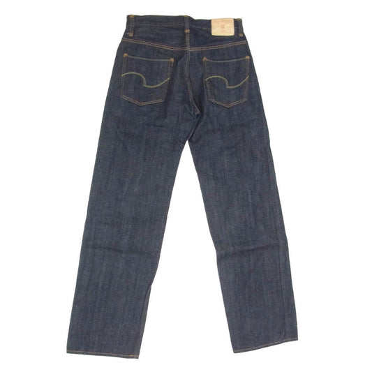 ONI DENIM 鬼デニム ONI900HM-60XX 12oz ハンドメイド ジーンズ ワイドストレート デニム パンツ インディゴブルー系 30【極上美品】【中古】