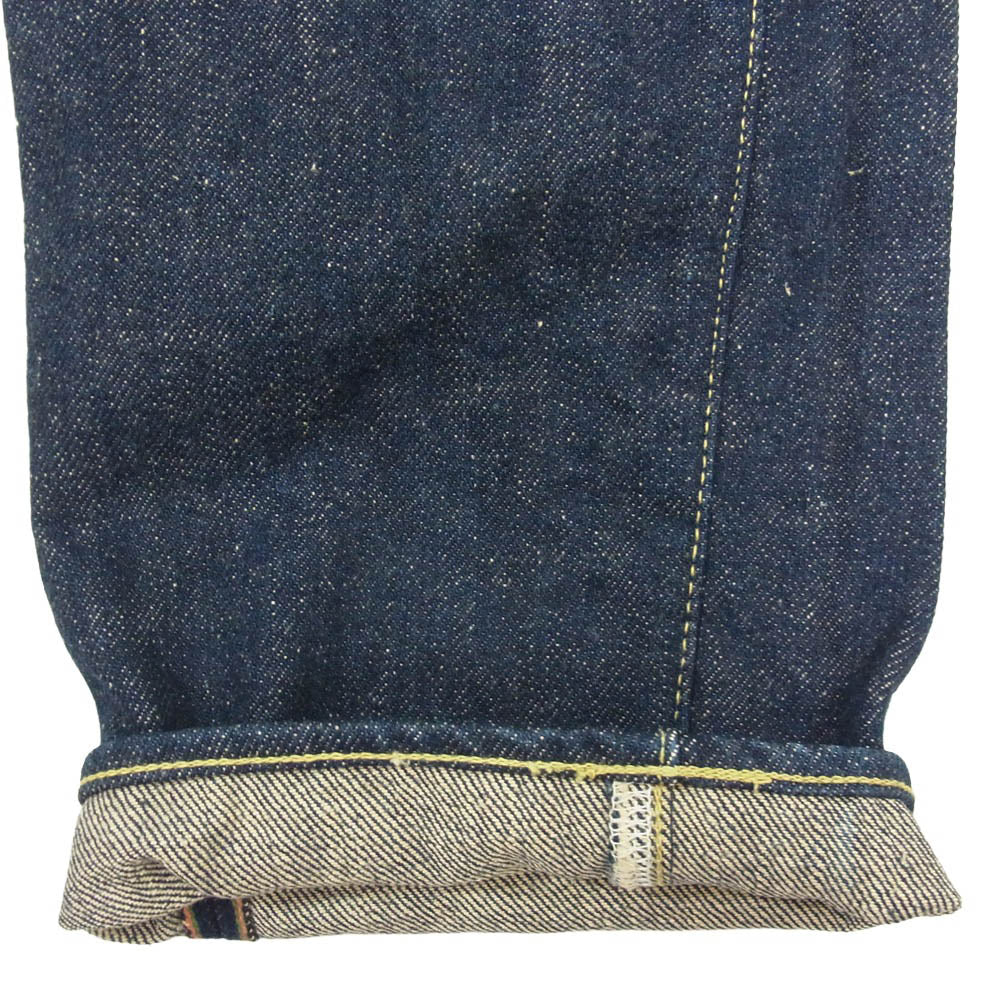 ONI DENIM 鬼デニム ONI288ZR 20oz シークレット デニム パンツ レギュラーストレート W32 インディゴブルー系 32【極上美品】【中古】