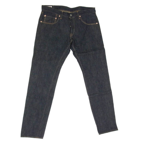 ONI DENIM 鬼デニム ONI622-GC15 15oz グリーンキャスト デニム パンツ ジーンズ リラックステーパード インディゴブルー系 34【極上美品】【中古】