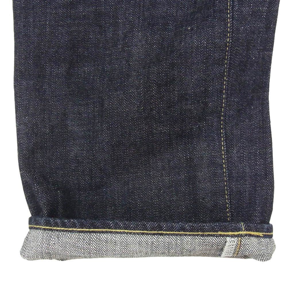 ONI DENIM 鬼デニム ONI270-LS13.5 13.5oz ロングスラブ デニム パンツ ジーンズ ジャストライトストレート w32 インディゴブルー系 32【極上美品】【中古】