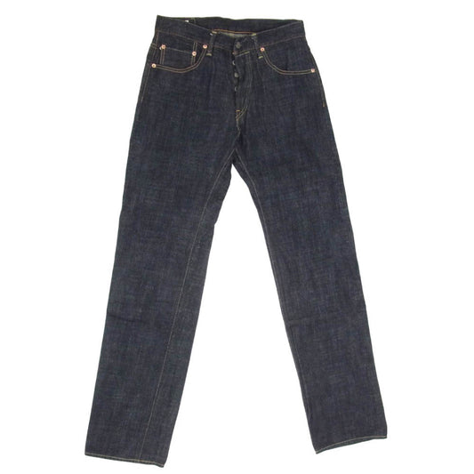 ONI DENIM 鬼デニム ONI270-LS13.5 13.5oz ロングスラブ デニム パンツ ジーンズ ジャストライトストレート インディゴブルー系 31【極上美品】【中古】