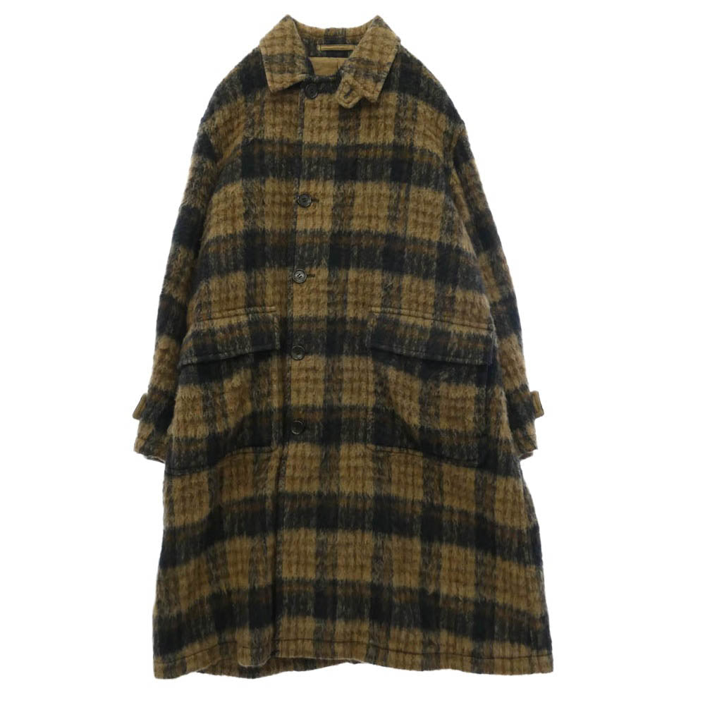 JOURNAL STANDARD ジャーナルスタンダード 19-020-470-1050-3-0 J.S Homestead シャギー チェック コート ライトブラウン系【中古】
