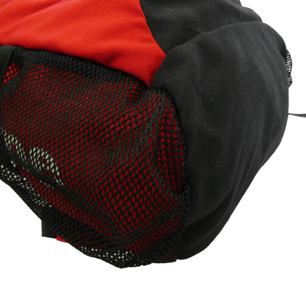 Supreme シュプリーム 14SS Logo Backpack CORDURA サイドロゴ バックパック リュック バッグ レッド系 ブラック系【中古】