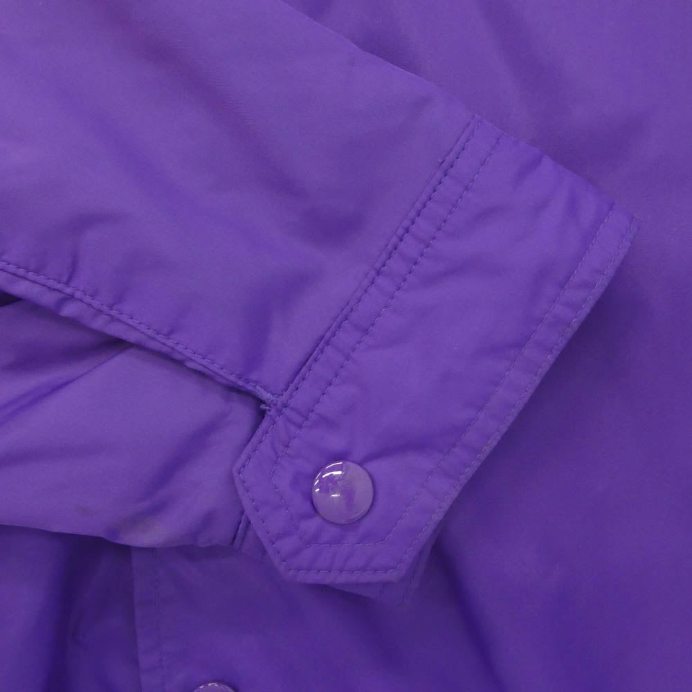 Supreme シュプリーム Champion チャンピオン 24SS × Champion チャンピオン Coaches Jacket バックロゴ ナイロン コーチ ジャケット パープル系 XL【中古】
