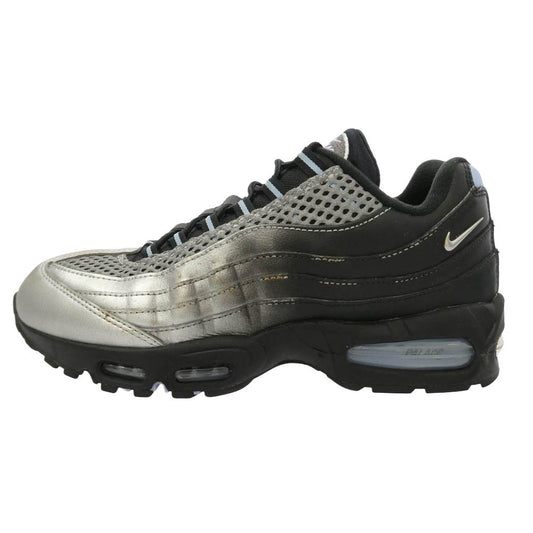 NIKE ナイキ PALACE パレス IQ7708-095 × Palace Skateboards パレス スケートボード Air Max 95 Big Bubble Metallic Silver Aluminum エアマックス ビッグバブル スニーカー マルチカラー系 28cm【中古】