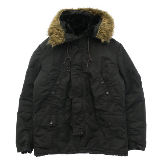 Buzz Rickson's バズリクソンズ UC12802 UNITED CARR ユナイテッド カー WIND PROTEX NYLON N-3B フライト ジャケット ブラック系 XL【中古】