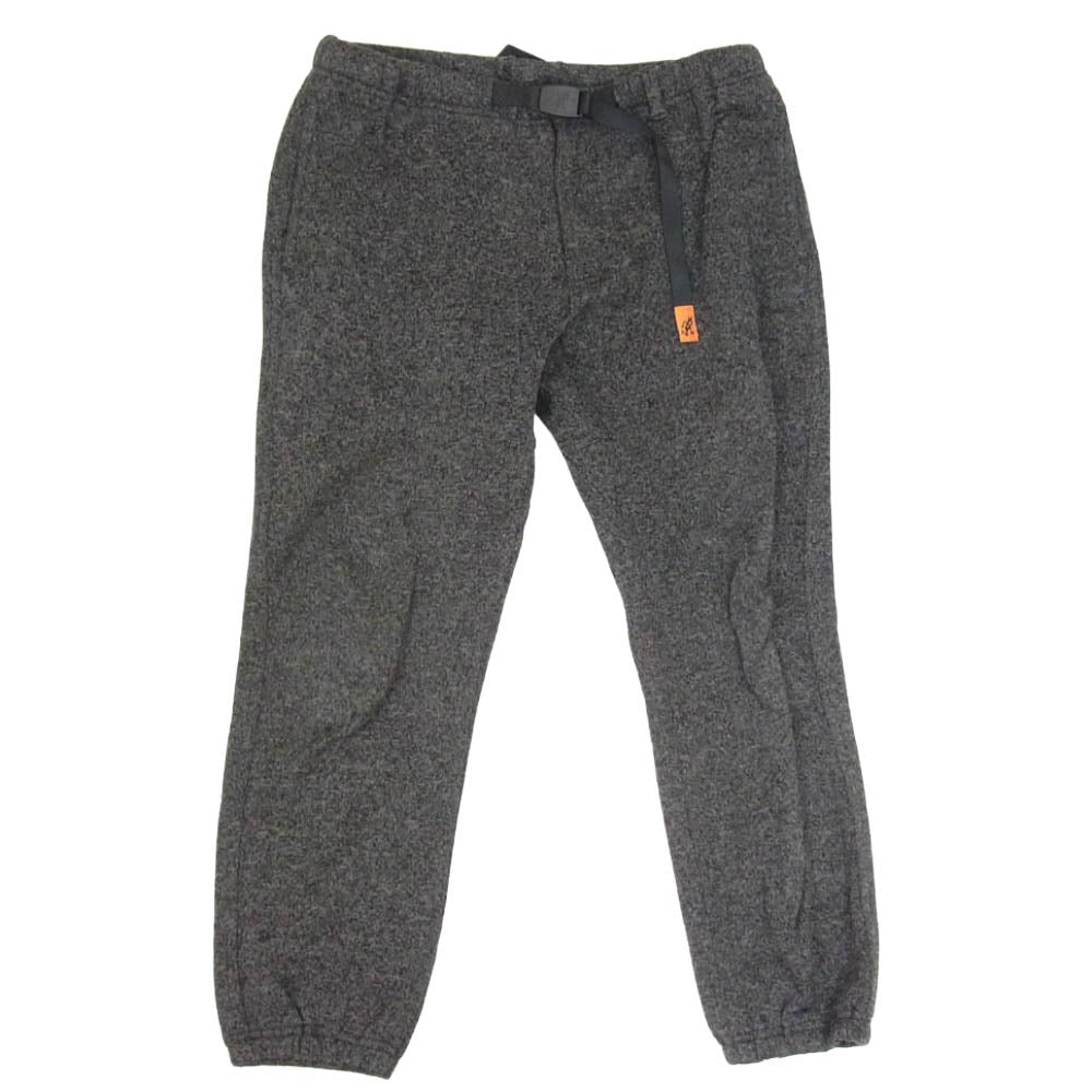 Gramicci グラミチ URBAN RESEARCH アーバンリサーチ GMP-18F610 × URBAN RESEARCH ROSSO 別注 フリース ナロー パンツ ブラック系 L【中古】