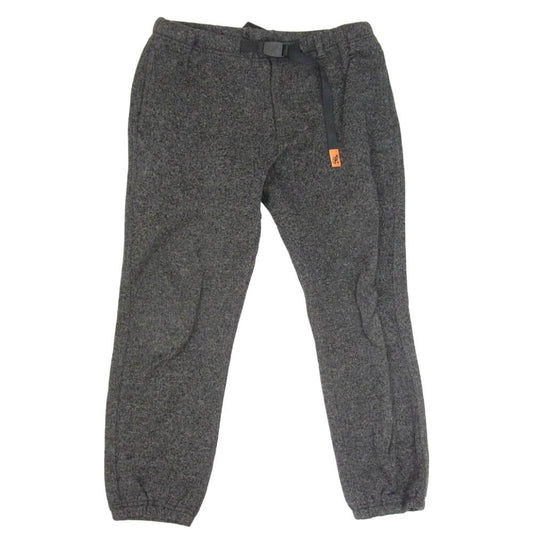 Gramicci グラミチ URBAN RESEARCH アーバンリサーチ GMP-18F610 × URBAN RESEARCH ROSSO 別注 フリース ナロー パンツ ブラック系 L【中古】