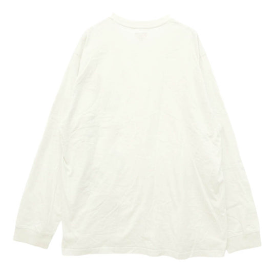 Supreme シュプリーム 20AW Scatter Logo L/S Top ロゴ 長袖 ロングスリーブ Tシャツ カットソー ホワイト系 XL【中古】