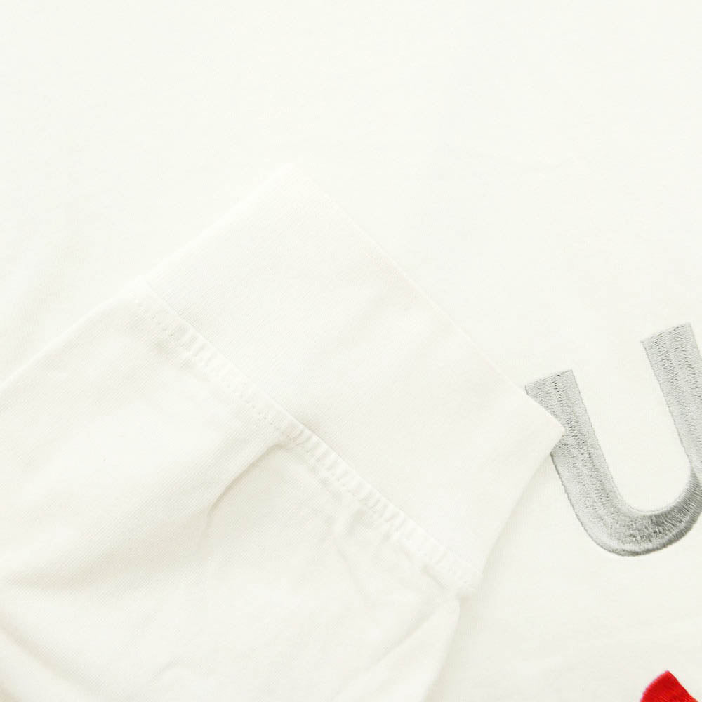 Supreme シュプリーム 20AW Scatter Logo L/S Top ロゴ 長袖 ロングスリーブ Tシャツ カットソー ホワイト系 XL【中古】