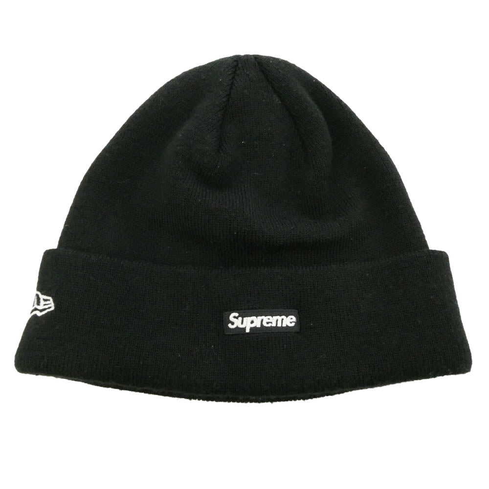Supreme シュプリーム NEW ERA ニューエラ SWAROVSKI スワロフスキー 21SS × New Era ニューエラ × Swarovski スワロフスキー S Logo Beanie ロゴ ビーニー ニットキャップ 帽子 ブラック系【中古】