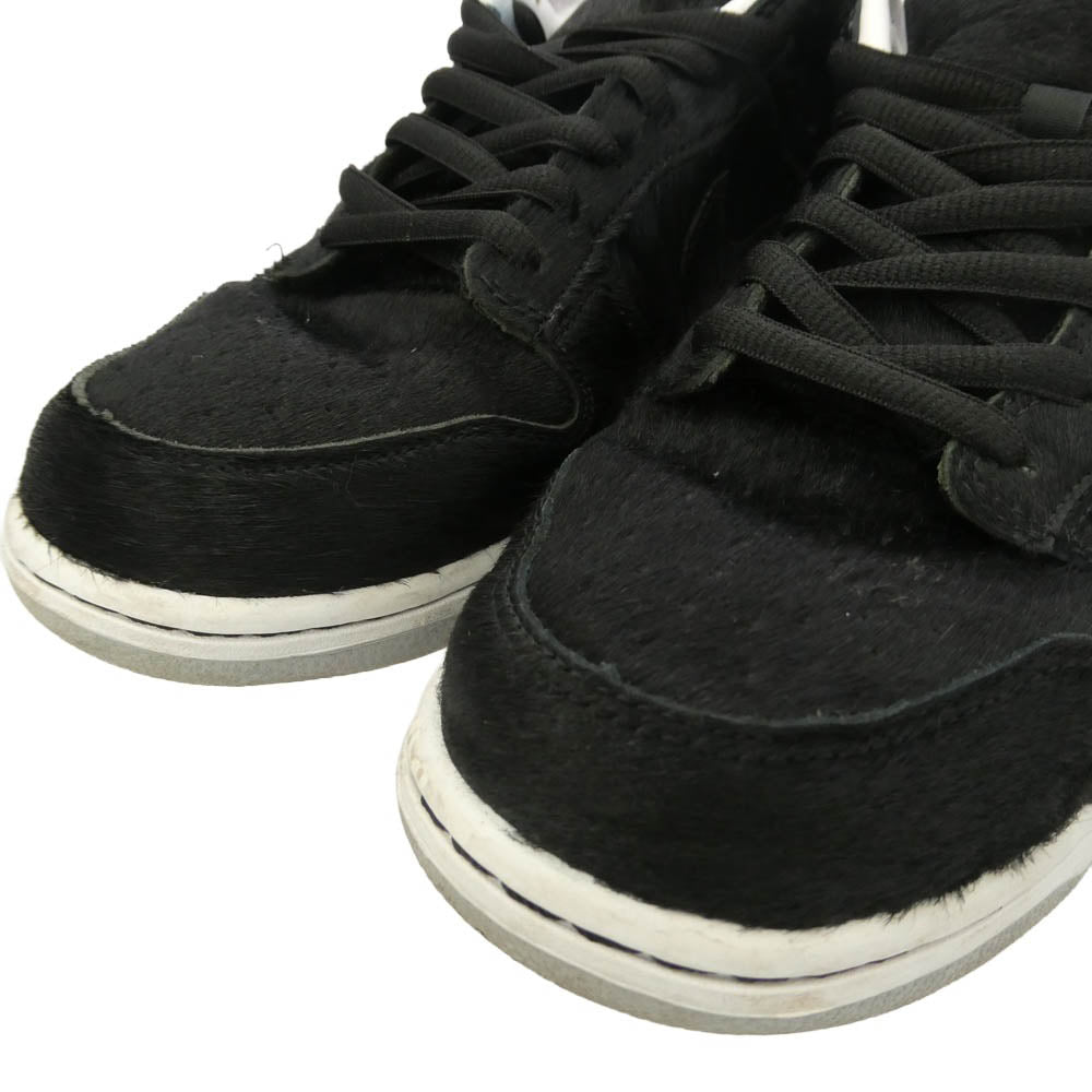 NIKE ナイキ CZ5127-001 × MEDICOM TOY メディコムトイ SB Dunk Low OG QS BE@RBRICK ダンク ロー ベアブリック スニーカー ブラック系 ホワイト系 28.5cm【中古】