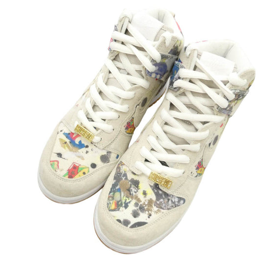 Supreme シュプリーム FD8779-100 × Nike ナイキ SB Dunk High Rammellzee ダンク ハイ ラメルジー スニーカー マルチカラー系 28cm【中古】