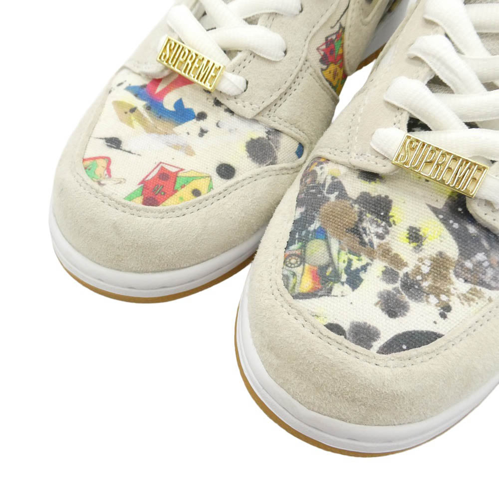 Supreme シュプリーム FD8779-100 × Nike ナイキ SB Dunk High Rammellzee ダンク ハイ ラメルジー スニーカー マルチカラー系 28cm【中古】