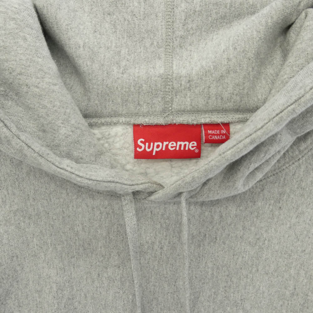 Supreme シュプリーム 23SS Motion Logo Hooded Sweatshirt モーション ロゴ フーデッド スウェット シャツ プルオーバー パーカー グレー系 XL【中古】