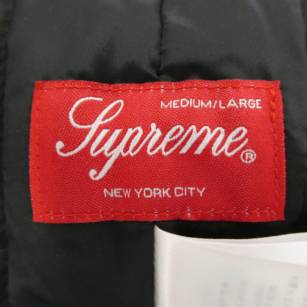 Supreme シュプリーム 23AW Shearling Trooper シアリング トルーパー フライト キャップ ブラック系 60cm【中古】