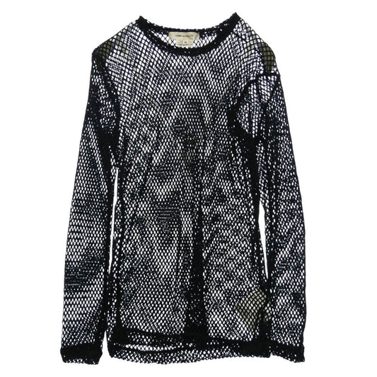 COMME des GARCONS コムデギャルソン 19AW GD-T025 メッシュ ナイロン 長袖 カットソー ブラック系 M【中古】