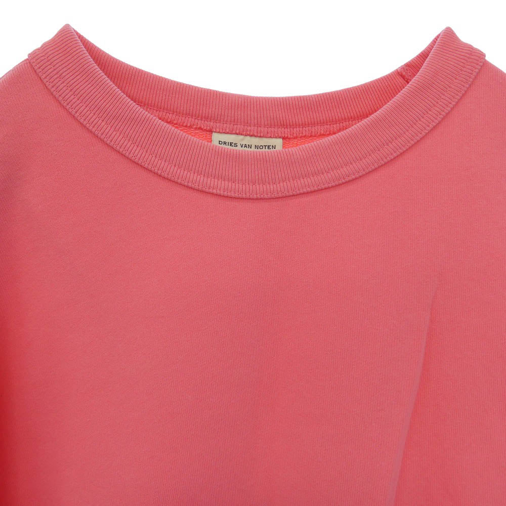 DRIES VAN NOTEN ドリスヴァンノッテン 22AW 222-123 HAX 1610 M.K.SWEATER プルオーバー スウェット シャツ ピンク系【中古】