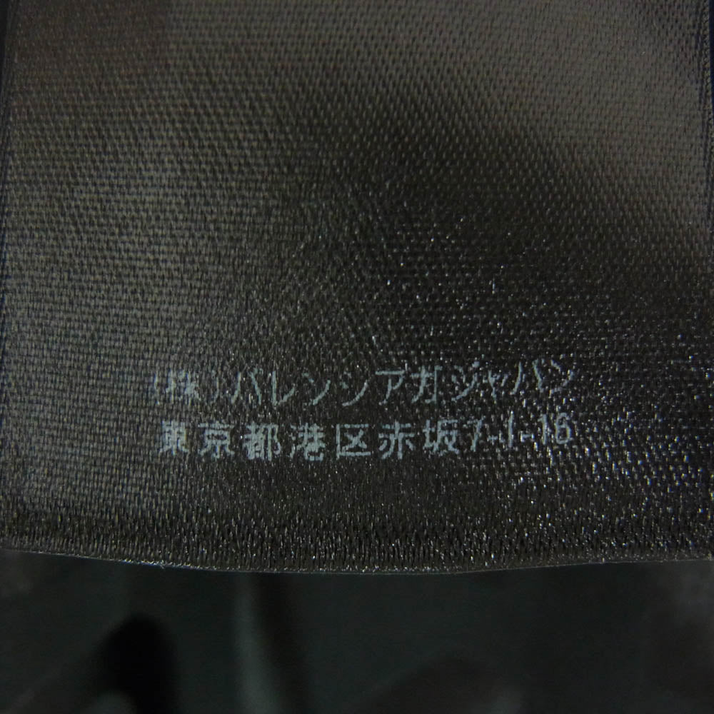 BALENCIAGA バレンシアガ 681812 HOMEWEAR BB モノグラム ロゴ 総柄 レーヨン オーバーサイズ 長袖シャツ ブラック系 37【中古】
