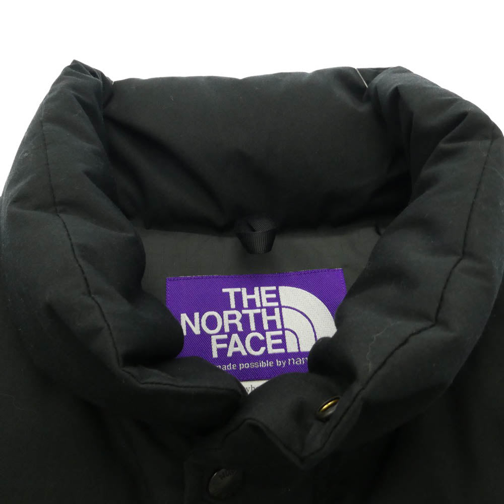 THE NORTH FACE ノースフェイス ND2263N PURPLE LABEL 65/35 Sierra Vest パープルレーベル シェラ ダウンベスト ブラック系 XS【中古】