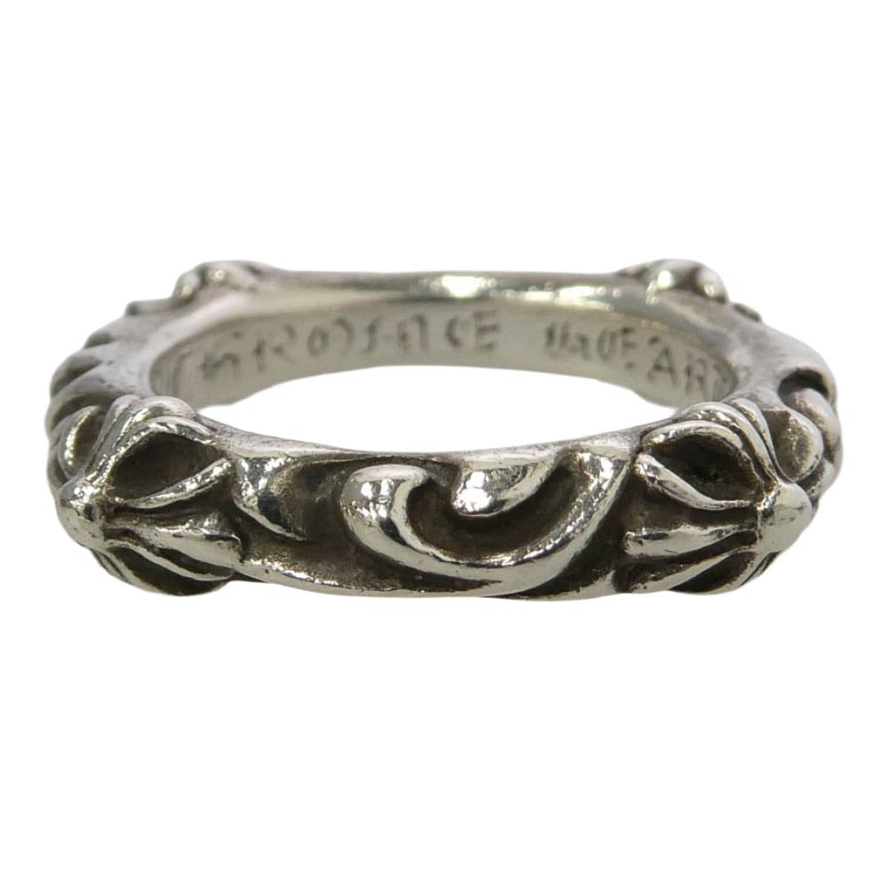 CHROME HEARTS クロムハーツ（原本無） SBT BAND SBT バンド リング シルバー系 13号【中古】