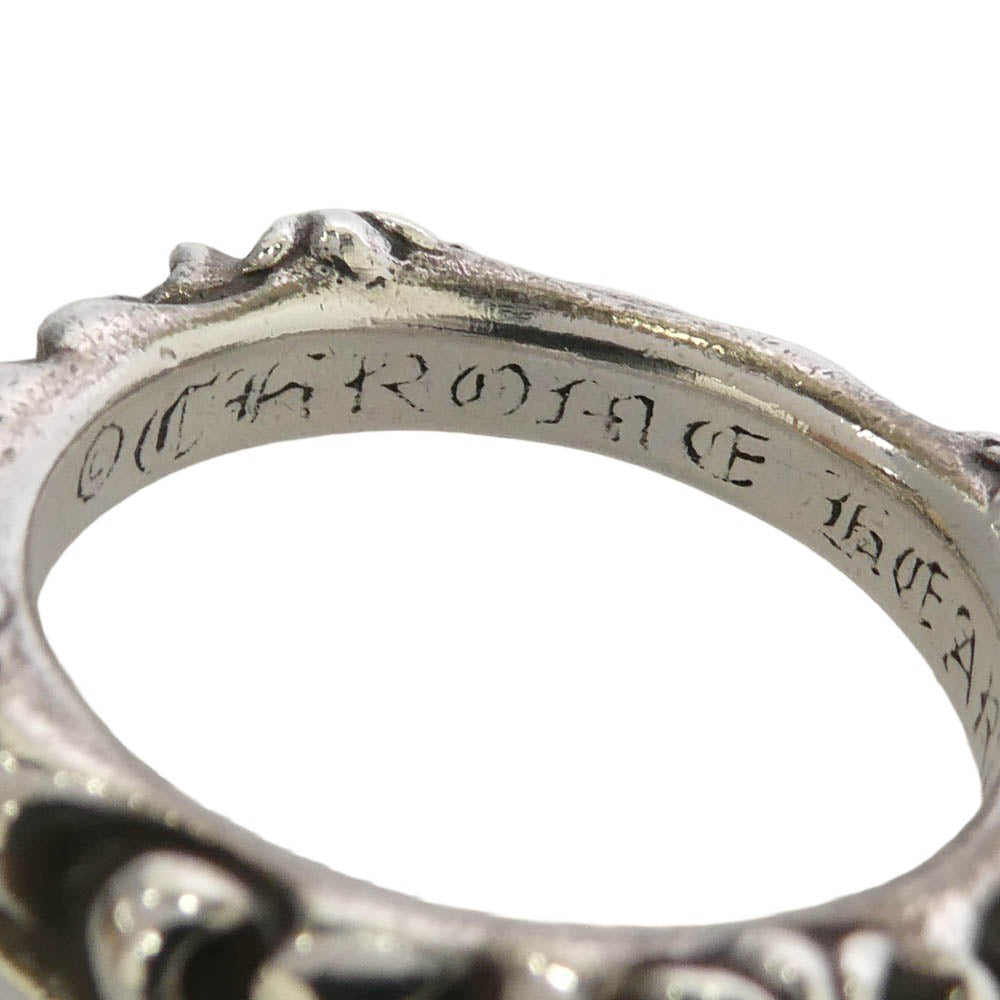 CHROME HEARTS クロムハーツ（原本無） SBT BAND SBT バンド リング シルバー系 13号【中古】
