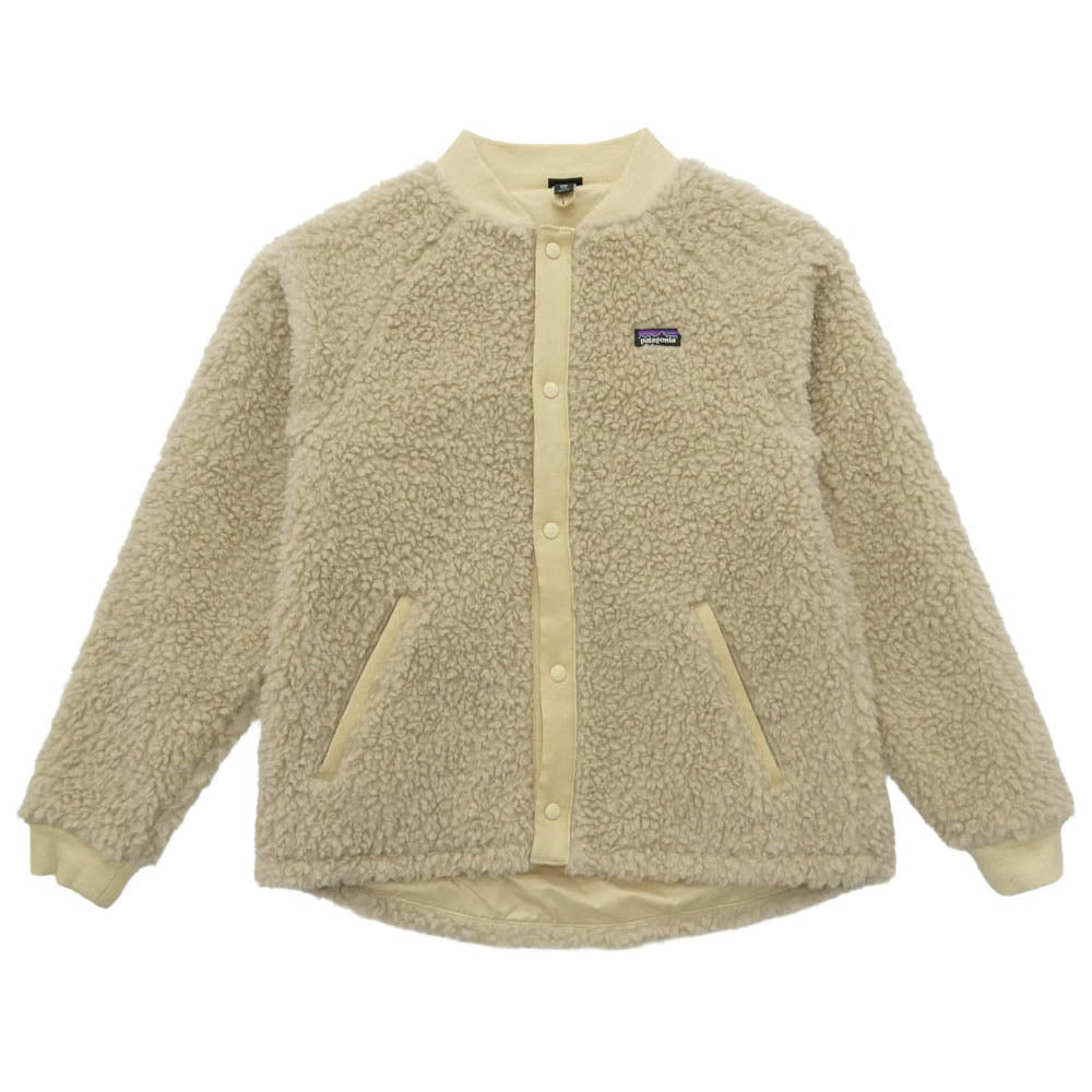 patagonia パタゴニア 21AW 65415FA21 Retro X Bomber Jacket レトロ X ボンバー フリース ボア ジャケット オフホワイト系 XXL【中古】
