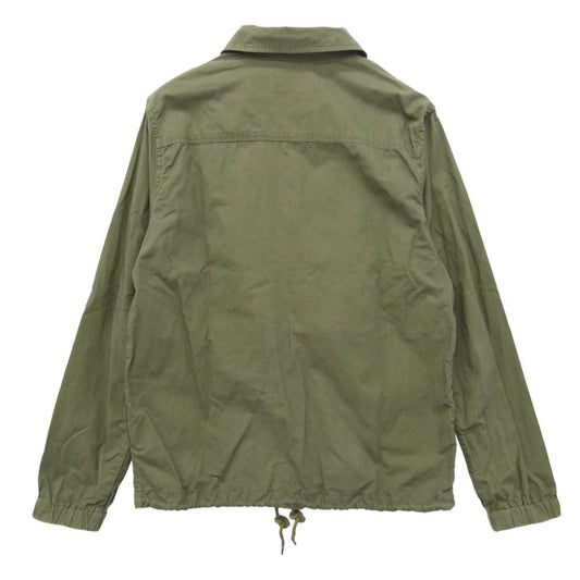 patagonia パタゴニア 25335SP19 Hemp Coaches Jacket ヘンプ コーチ スナップボタン 長袖 シャツ ジャケット グレイッシュグリーン系 S【中古】