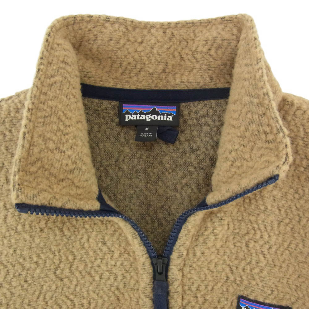 patagonia パタゴニア 18AW 26935FA18 Woolyester Fleece Jacket ウール フリース ジャケット ライトブラウン系 M【中古】