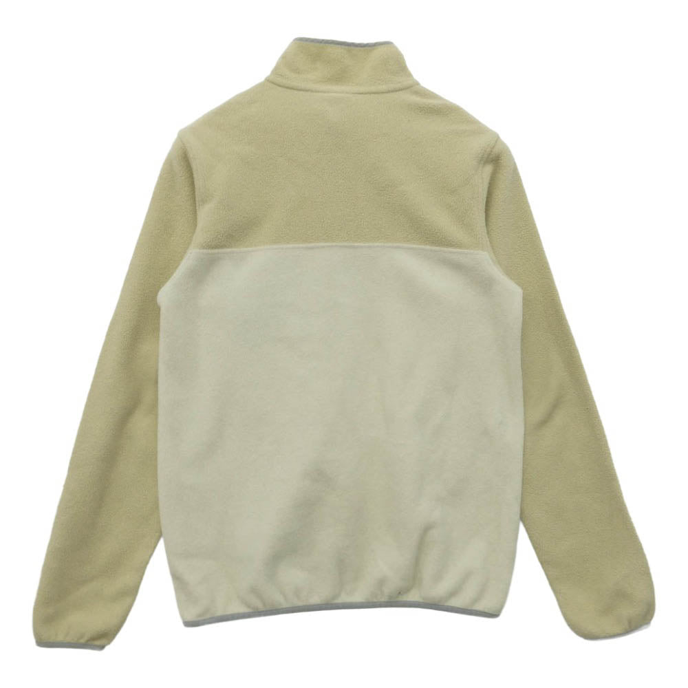 patagonia パタゴニア 15AW 25455FA15 Womens Lightweight Synchilla Snap T ウィメンズ ライトウェイト シンチラ スナップ プルオーバー フリース スウェット ベージュ系 オフホワイト系 M【中古】