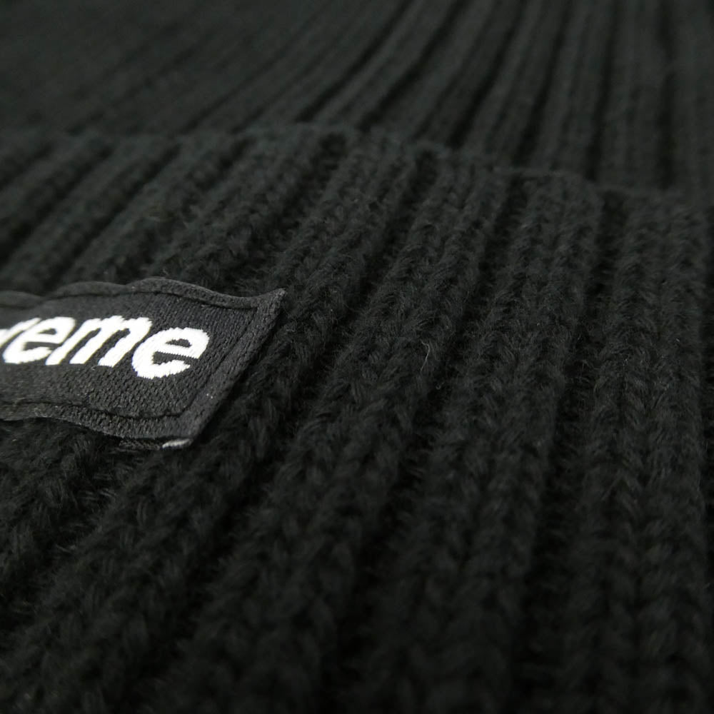 Supreme シュプリーム 25SS Overdyed Beanie オーバー ダイ ビーニー ニット キャップ ブラック系 58cm【新古品】【未使用】【中古】